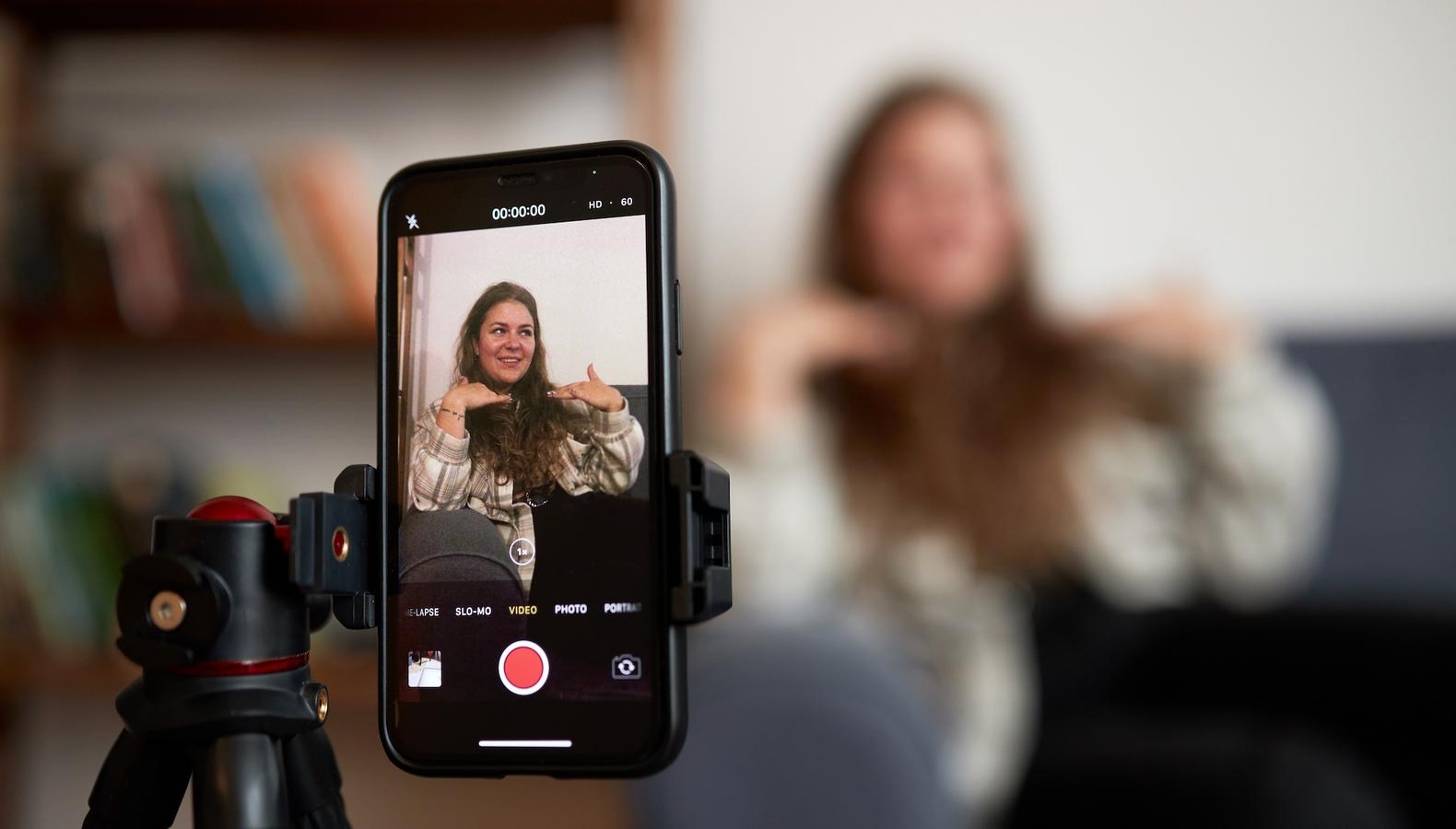 TikTok short-form video content creation
